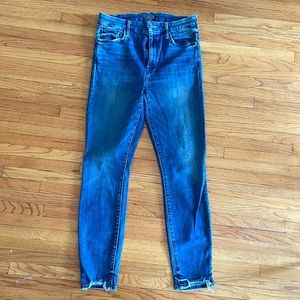 Mother jeans soft denim skinny jeans